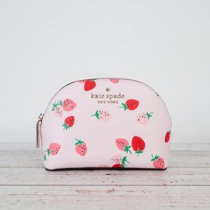 NWT Kate Spade Staci Strawberry Small Dome Pouch